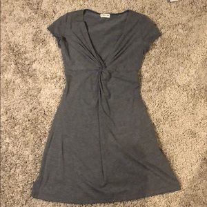V-neck t shirt dress